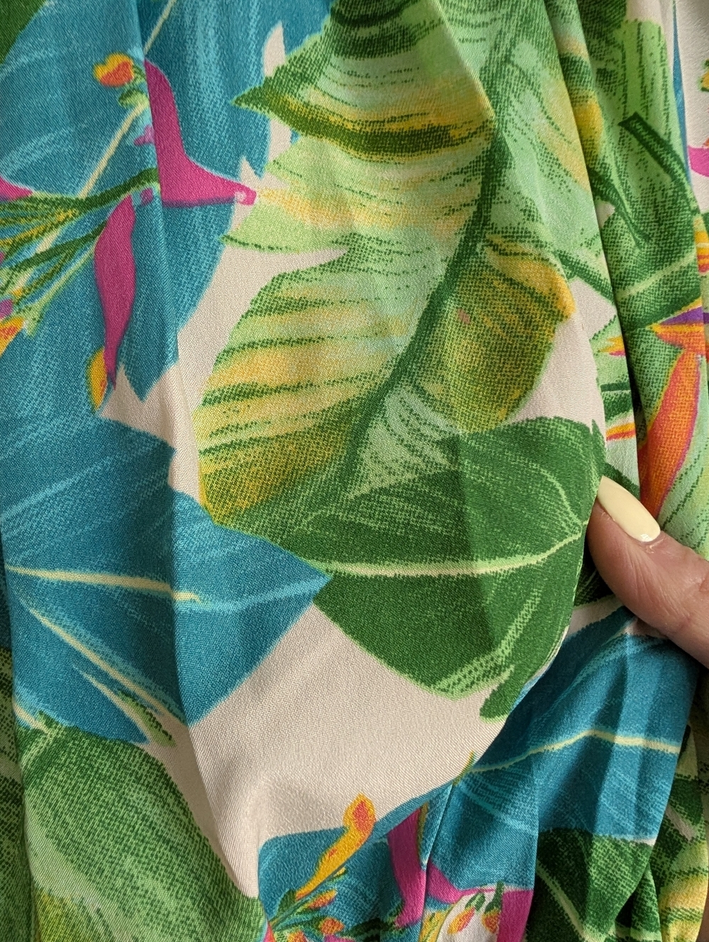 Rachel Zoe Tropical Palm Print Set - Picture 6 of 6
